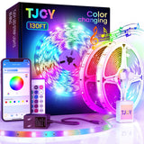 TJOY LED Lights for Study Room and Computer Desk – 24V Low Glare RGB Strip with App Scheduling