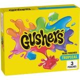 Gushers Tropical Fruit Flavored Snacks – Fun Lunch Box Surprise for Elementary Kids and Teens