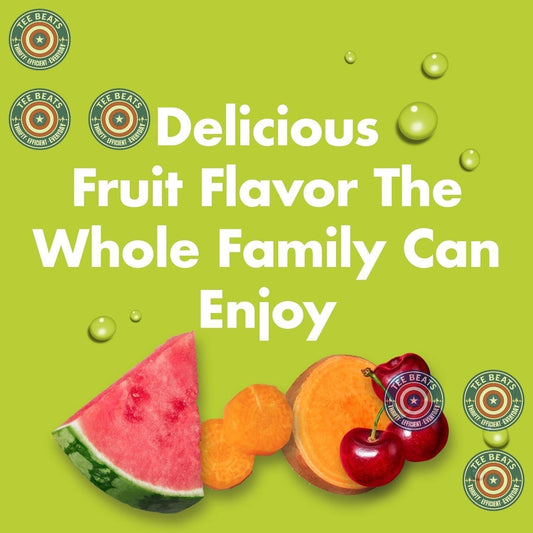 5% juice blend from concentrated sweet potato, carrot, and watermelon juices
