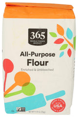 365 by Whole Foods Market All Purpose Flour Bulk 4 Pack for High Volume Home Bakers