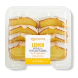 Amazon Grocery, Lemon Iced Loaf Cake, 14 Oz – Thoughtful Hostess Gift for Dinner Party and Brunch Hosts