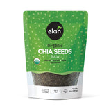 Elan Organic Chia Seeds – Holiday Gift for the Plant-Based Home Cook, Certified Organic Chia for Smoothies Oats and Baking
