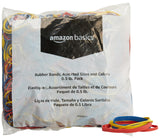 Amazon Basics Assorted Rubber Bands for Outdoor Activities, Reusable Multi-Purpose Fastening