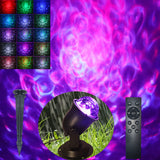 Hekation Ripple Projector Light – Year-Round Home Atmosphere Lighting, Dimmable Color Modes
