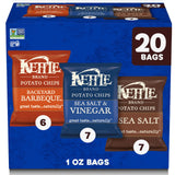 Kettle Brand Potato Chips Variety Pack – Clean-Label Snack Bags for Wellness Routines and Home Gym Fuel