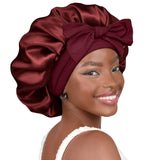 YANIBEST Adjustable Satin Bonnet in Solid Colors – Effortless Hair Care for Women Who Favor Streamlined Self-Care