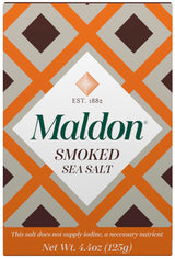 Maldon Smoked Sea Salt Flakes – Additive-Free Kosher Finishing Salt for Wholesome Cooking