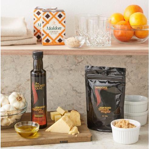 Maldon Smoked Sea Salt Flakes – Additive-Free Kosher Finishing Salt for Wholesome Cooking