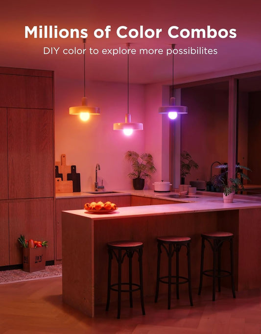 music sync that changes color and brightness to sound detected by phone microphone