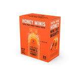 Nate's Honey Minis - 0.49oz Squeeze Honey Packets for Workplace Snack Drawer & Hot Drinks, 40ct