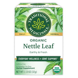 Traditional Medicinals Caffeine-Free Nettle Tea – Mid-Morning Reset Cup for the Work-from-Home Desk
