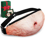 Wisedom PU Fanny Pack – Spill-Proof White Elephant Gift for Outdoor Holiday Gift Exchanges