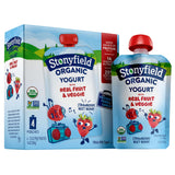 Stonyfield Organic Kids Yogurt Pouches – Wholesome Snack Alternative to Sugary Treats for Health-Conscious Families, Strawberry Beet Berry