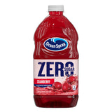 Ocean Spray® ZERO Sugar Cranberry Juice Drink – Stevia-Sweetened Productivity Beverage for Home Workspace Routines and Coffee Station Pairing
