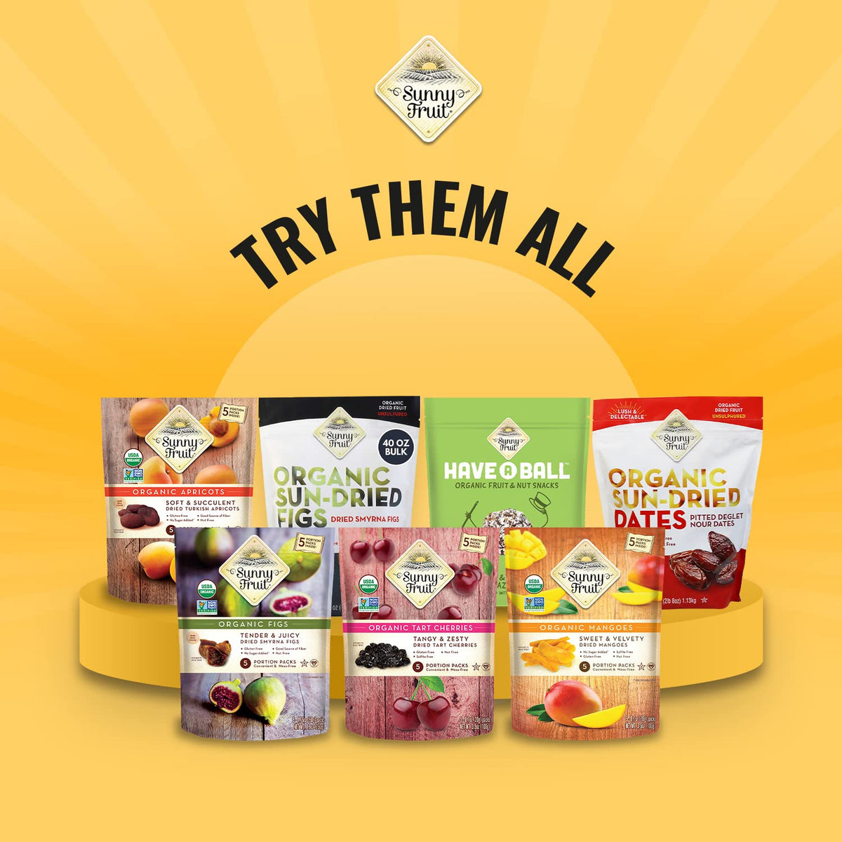 Sunny Fruit No Sugar Added Prunes – Birthday Gift for Her Who Loves Clean Snacking