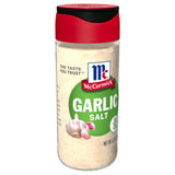McCormick Garlic Salt, 5.25 oz – Portable Dry Rub for Backyard Grill and Smoker Sessions