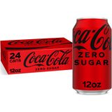 Coca-Cola Coke Zero Sugar 7.5 oz Soda – Compact Energy Boost for Home Office Desks and Midday Focus