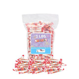 Smarties Candy Rolls Bulk - Birthday Party Favor Bag Stuffers for Kids, Peanut Free Vegan Sweets, 1 lb
