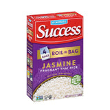 Success Boil-in-Bag Rice, Gluten-Free Non-GMO White Rice for Clean Weeknight Meal Prep, No Preservatives