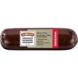 Old Wisconsin Summer Sausage – Elevated Entertaining Meat, Clean Peel Casing Sausage for Refined Charcuterie