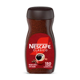 NESCAFÉ CLÁSICO Instant Coffee – Quick Workday Cup for Office Desks, Just Add Hot Water