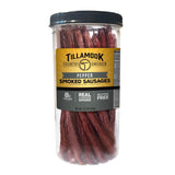 Tillamook Country Smoker Pepperoni Sticks – Office Desk Snack with 8g Protein for Long Workdays, 20-Count Resealable Jar