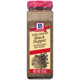 McCormick Pure Ground Black Pepper – Clean-Label Single-Ingredient Spice for Health-Conscious Cooks