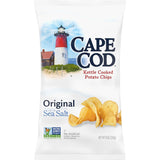 Cape Cod Less Fat Original Kettle Chips – Playdate Table Chip for Children with Sensitive Diets