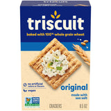 Triscuit Original Whole Grain Wheat Crackers – Three-Ingredient Pantry Staple for Intentional Minimalist Kitchens