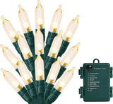 Minimax-M3 Waterproof String Lights – Garden, Tent & Deck Decor, Battery Operated with Timer