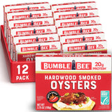 Bumble Bee Premium Select Whole Canned Oysters - Paleo and Keto Pantry Staple for Wellness Routines, 3.75 oz Can