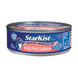 StarKist Wild Pink Salmon - Skinless, Boneless - 5 oz Can | Ready-to-Eat Office Lunch for Busy Work-From-Home Professionals