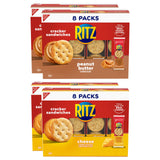 RITZ PB and Cheese Sandwich Cracker Snack Packs – Kid-Friendly Backpack Stuffer for School and Playdates