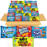 Nabisco Bulk Office Snack Assortment – 32 Grab-and-Go Mini Cookie and Candy Packs for Break Rooms, Meetings and Team Snacking