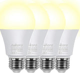 Aukora Motion Sensing Dusk to Dawn Bulbs – Auto Shutoff Safe Nighttime Navigation Lighting for Children's Rooms and Hallways