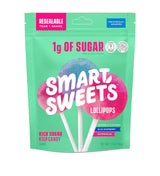 SmartSweets Lollipops – School Lunchbox Candy for Kids, Allergy-Friendly Low Sugar Treat