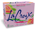 LaCroix Sparkling Water Black Razzberry – Portable Picnic Beverage for Park Outings and Beach Days