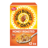 Honey Bunches of Oats Honey Roasted Whole Grain Cereal – Heart-Healthy Breakfast Bowl for a Calm Morning Routine