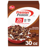 Post Premier Protein Chocolate Almond Cereal — Thoughtful Holiday Gift for Health-Conscious Friends, 20g Protein in Every Bowl