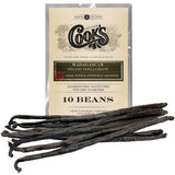Cook's Grade A Whole Vanilla Beans – Long-Lasting Pantry Supply for High-Volume Home Baking