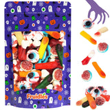 Fruidles Halloween Missing Body Parts Gummies 8 Oz – Travel-Friendly Trick-or-Treat Snack for Park Parties, Parades and Outdoor Celebrations