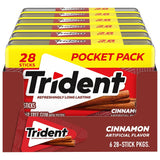 Trident Spearmint Xylitol Gum – Locker and Bookbag Pack for After-School Activities and Sports