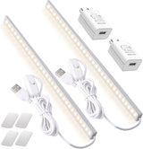 LucentGlow Magnetic LED Bar 2 Pack – Fire Free Workshop Lighting for Maker Spaces and Garages