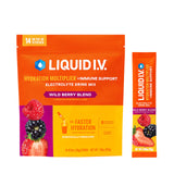 Liquid I.V.® Hydration Multiplier +Immune Support Tangerine Electrolyte Powder for Morning Wellness Ritual and Daily Vitamin C Routine