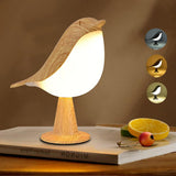 AeroBeam Hummingbird Cordless Lamp – Romantic Birthday Gift for Her, Rechargeable Bedside Nightlight with Touch Dimmer