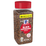 McCormick Whole Black Peppercorns – Mindful Cooking Spice for Wellness-Focused Home Chefs, Daily Fresh Grind