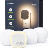 AUVON Dimmable LED Night Light – Cool-to-Warm Diffuse Lighting to Prevent Trips on Dark Stairways