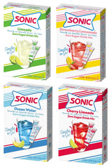 Sonic Singles to Go! Powdered Drink Mix – Kid-Friendly Water Flavoring for Lunchboxes, Cafeteria Meals, and Playdates