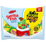 SOUR PATCH KIDS and SWEDISH FISH Mini Candy Pack – Travel-Friendly Road Trip and Camping Snack for Families, 22 Individually Wrapped Treats