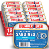 Bumble Bee Sprats in Oil - Streamlined Keto Pantry Essential, 3.75 oz Can (Pack of 2)